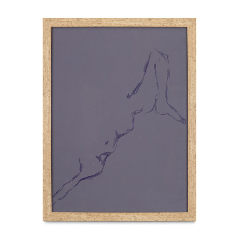 Gesto del Cuerpo III Wood Frame, 2025