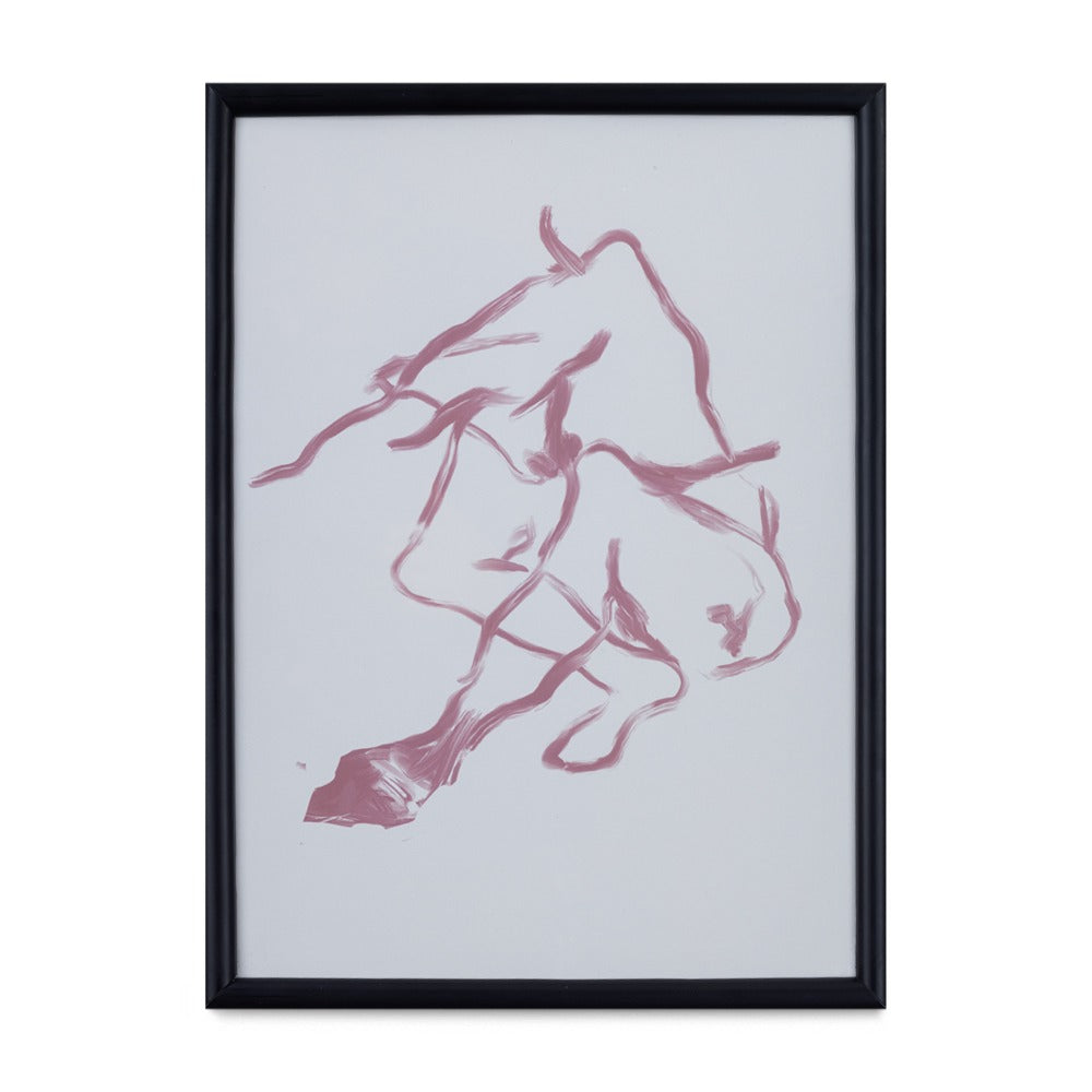 Gesto Del Cuerpo I Black Frame, 2025