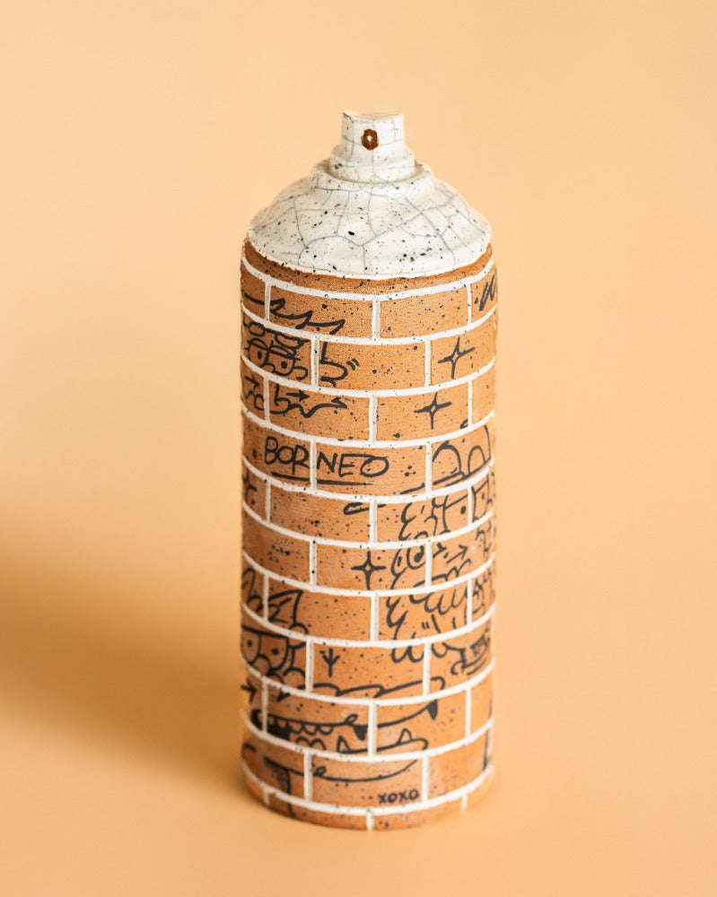 Brick Ceramic Can, 2025