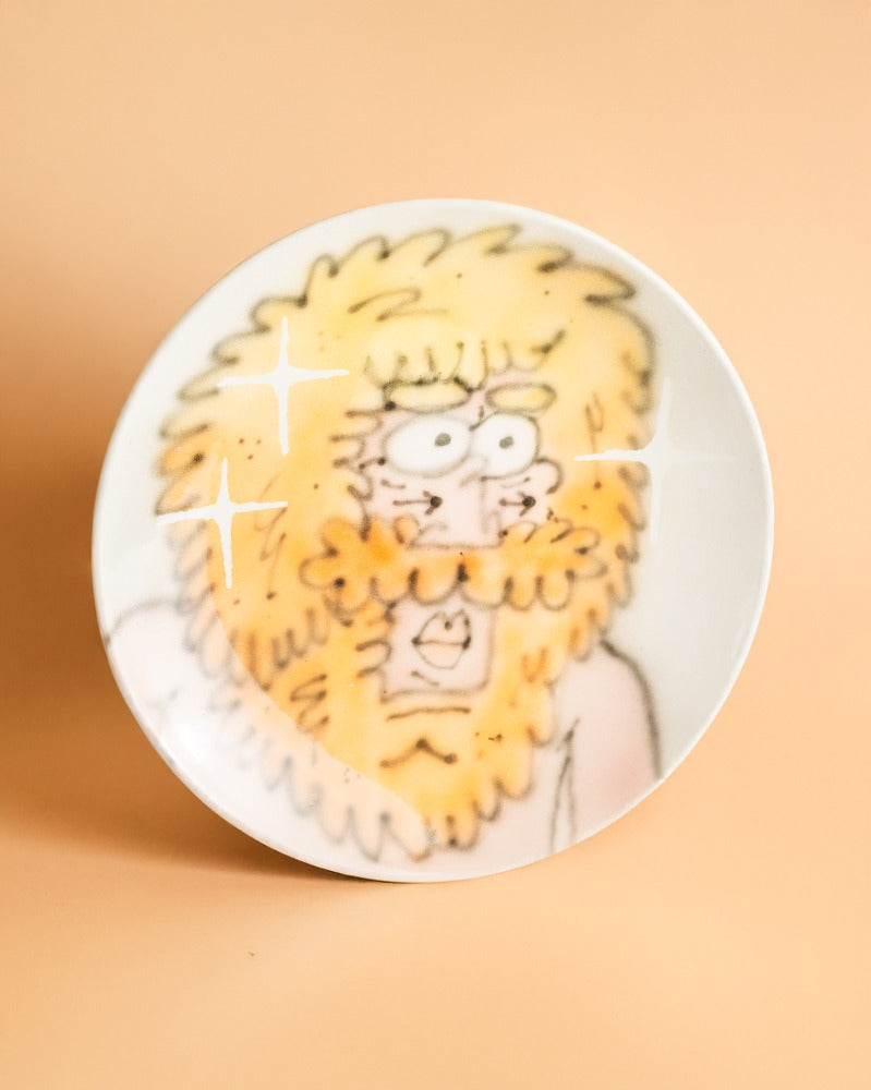 Blurry Barbas Plate, 2025